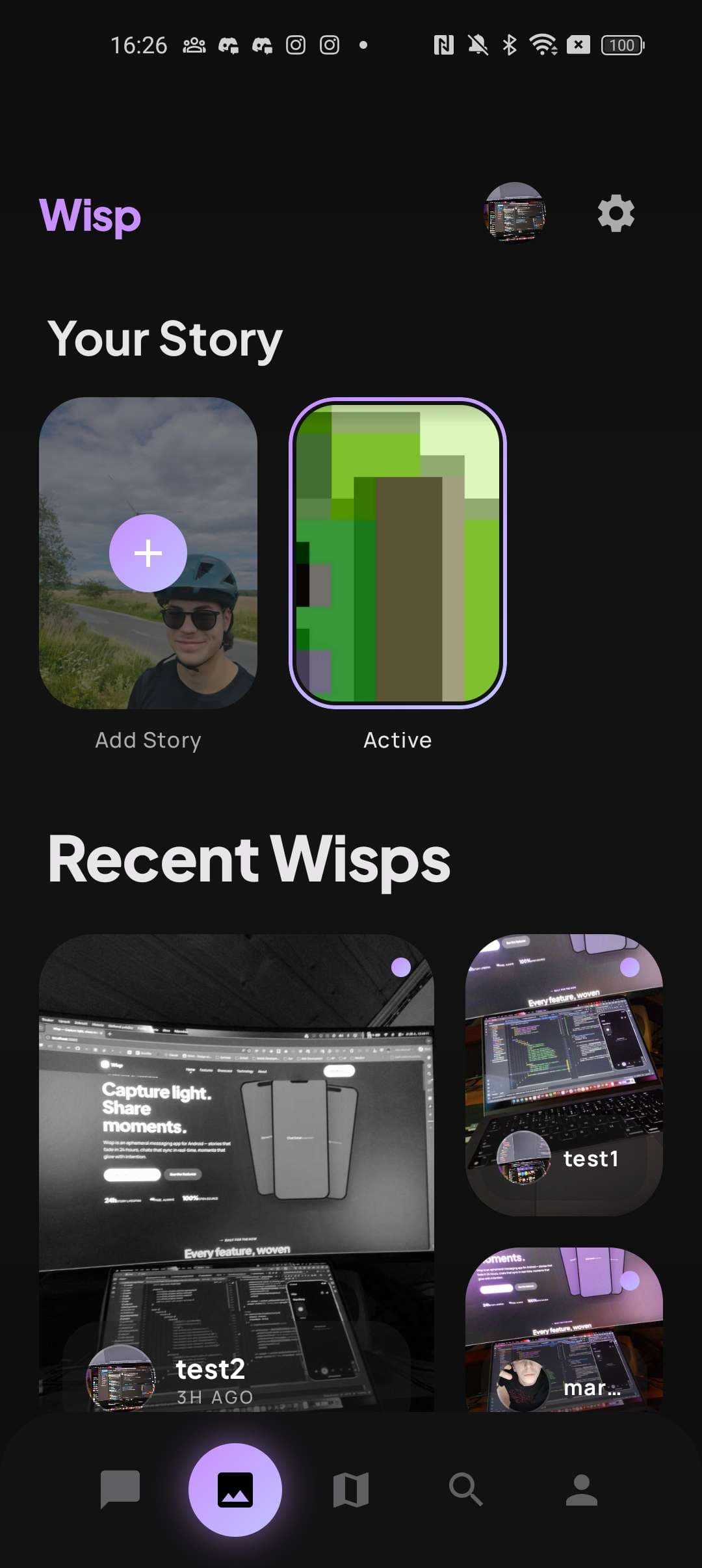 Stories Feed